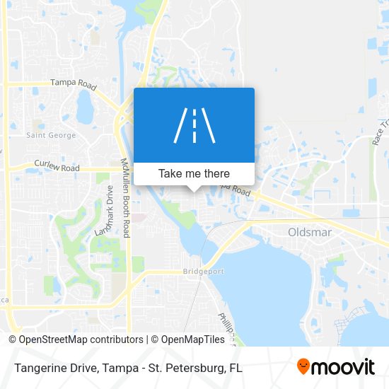 Tangerine Drive map