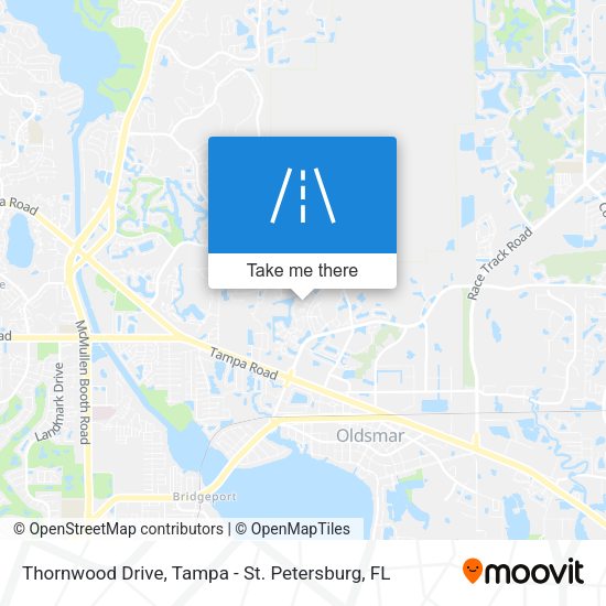Thornwood Drive map