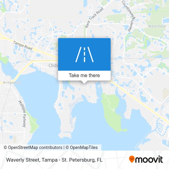 Waverly Street map