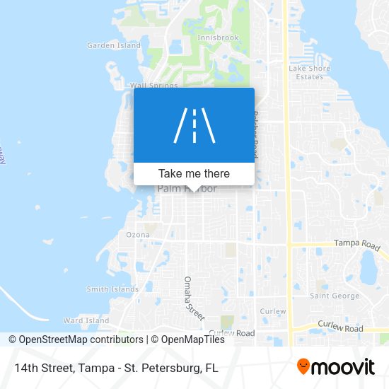 14th Street map