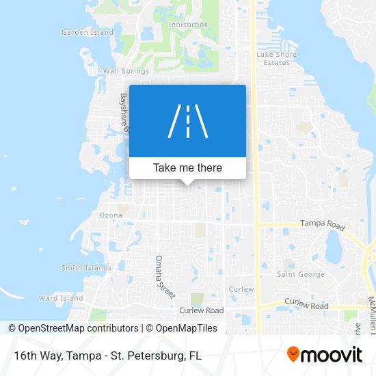 16th Way map