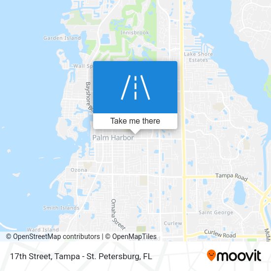 Mapa de 17th Street