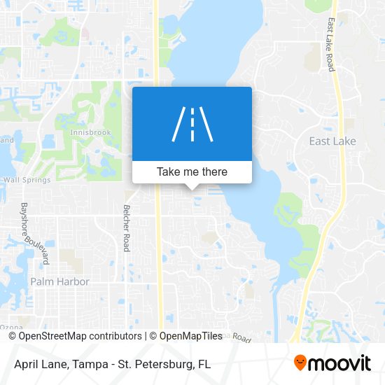 Mapa de April Lane