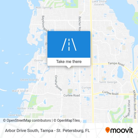 Mapa de Arbor Drive South
