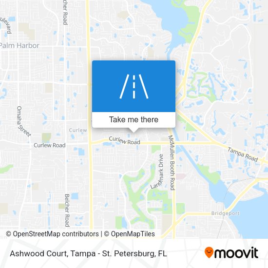 Ashwood Court map
