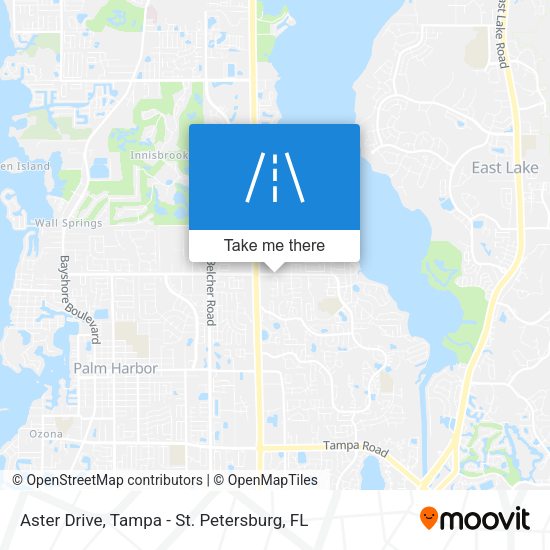 Aster Drive map