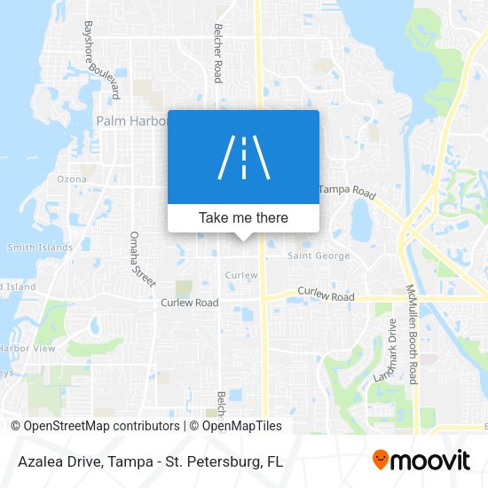 Azalea Drive map