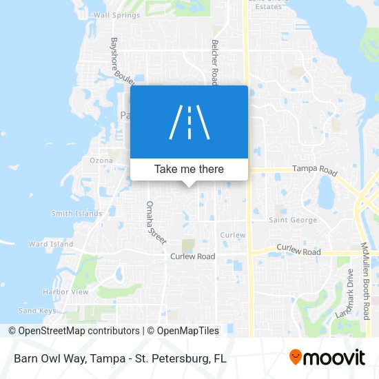 Barn Owl Way map