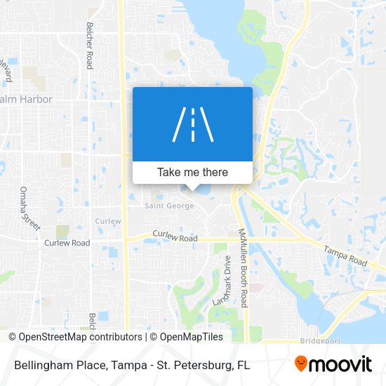 Bellingham Place map