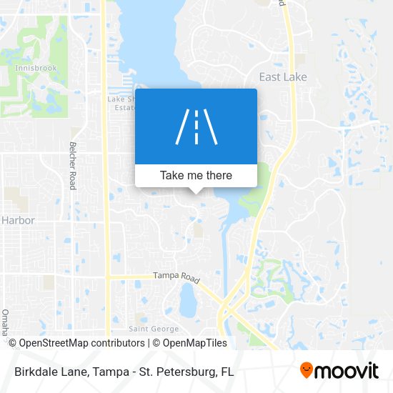 Birkdale Lane map