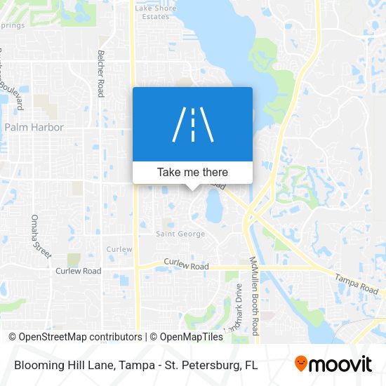Mapa de Blooming Hill Lane