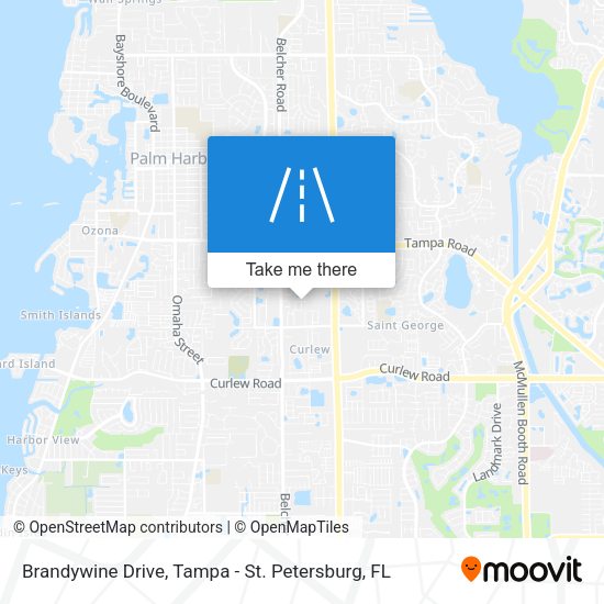 Brandywine Drive map