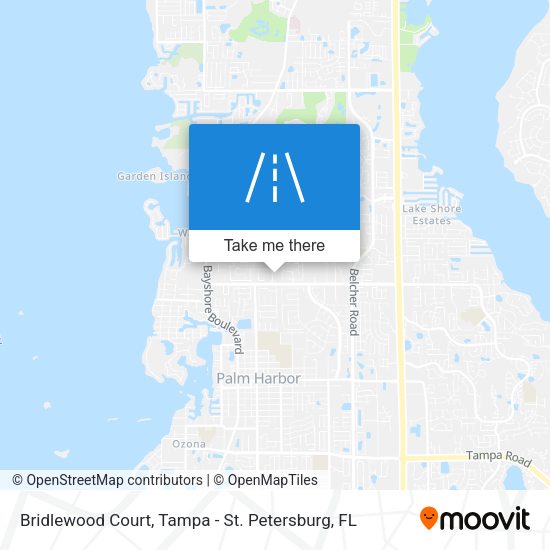 Bridlewood Court map