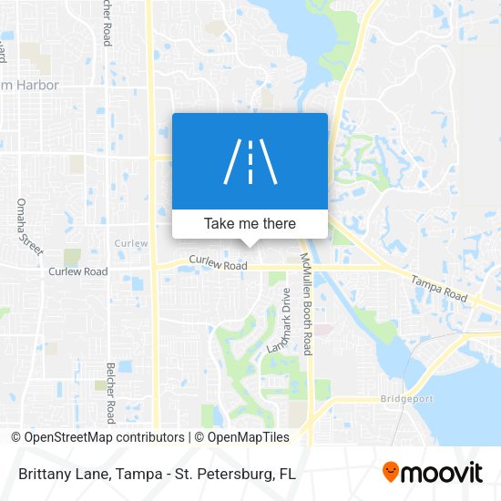 Brittany Lane map