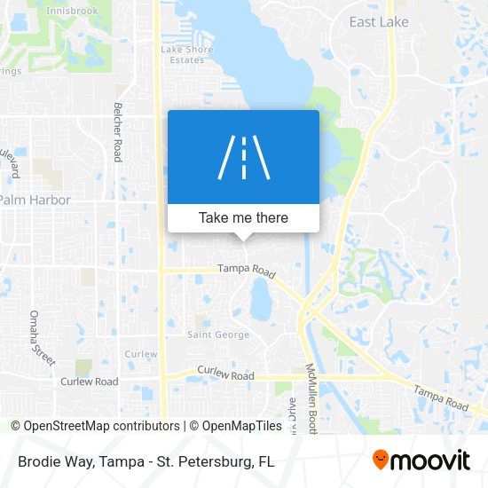 Mapa de Brodie Way