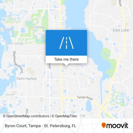 Byron Court map