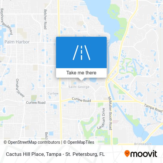 Cactus Hill Place map