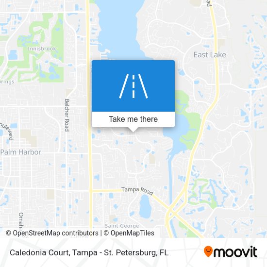 Caledonia Court map