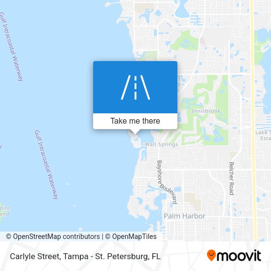 Carlyle Street map