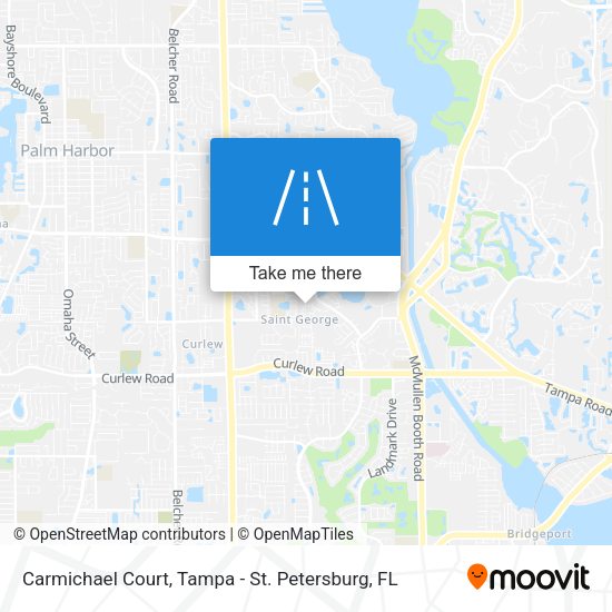 Mapa de Carmichael Court