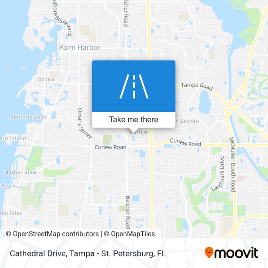 Cathedral Drive map