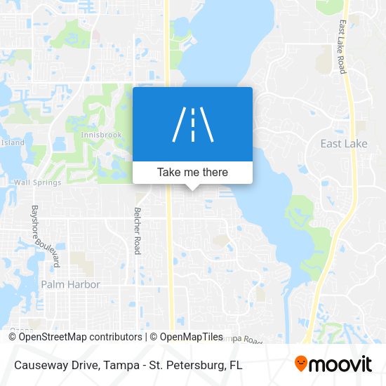 Causeway Drive map