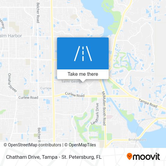Chatham Drive map