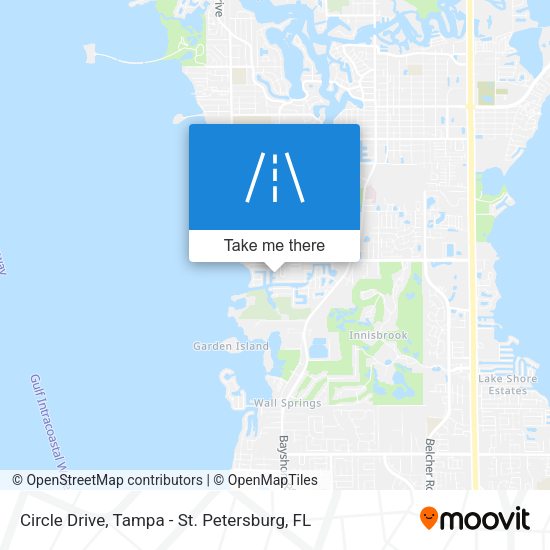 Circle Drive map