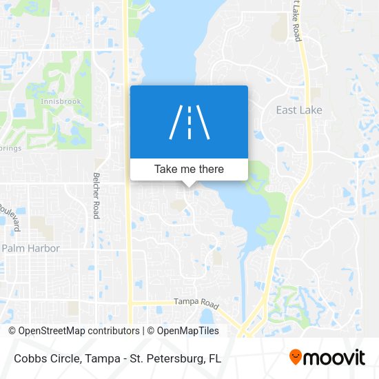 Cobbs Circle map