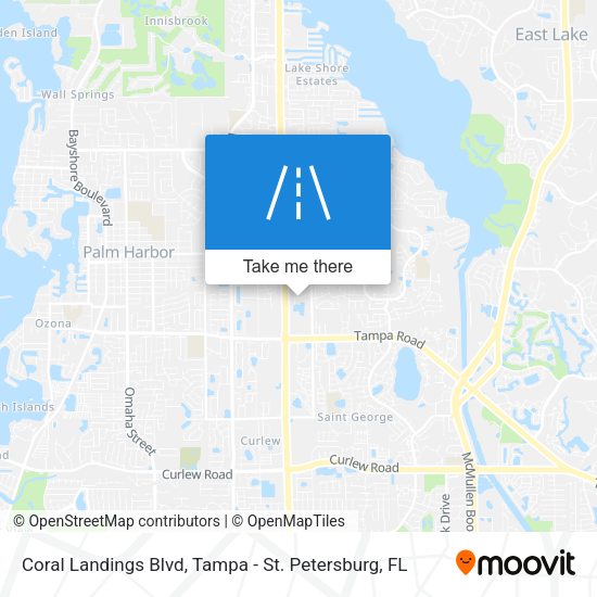 Coral Landings Blvd map