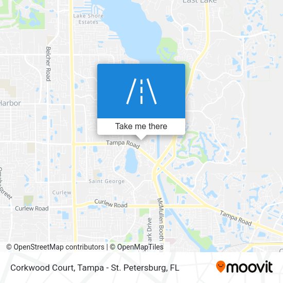 Corkwood Court map