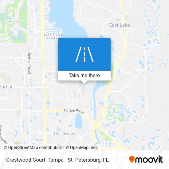 Crestwood Court map