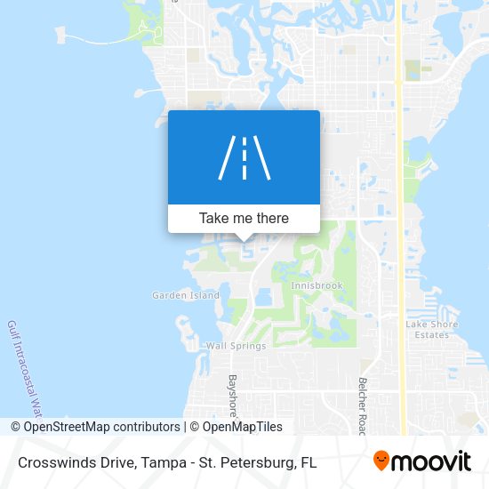 Crosswinds Drive map