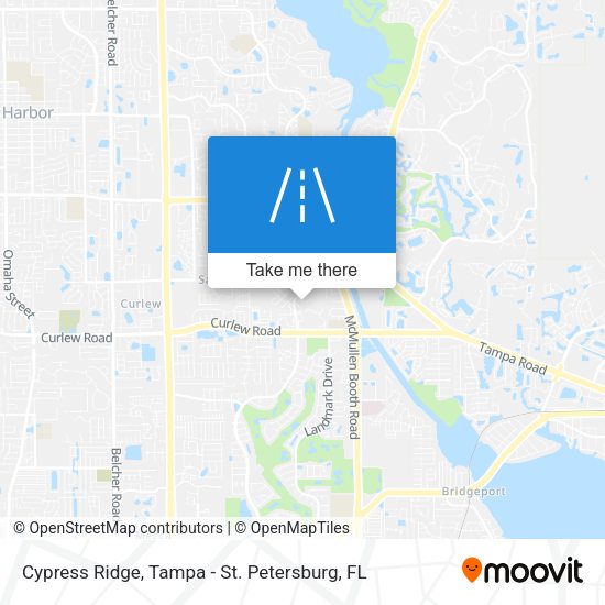 Cypress Ridge map