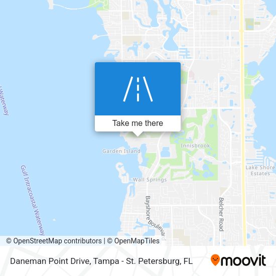Mapa de Daneman Point Drive