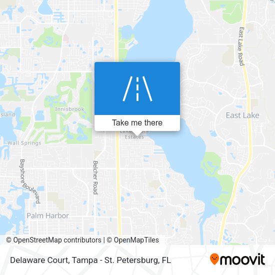 Delaware Court map