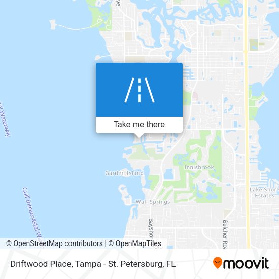 Driftwood Place map