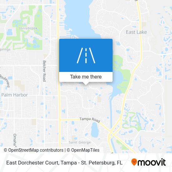 East Dorchester Court map