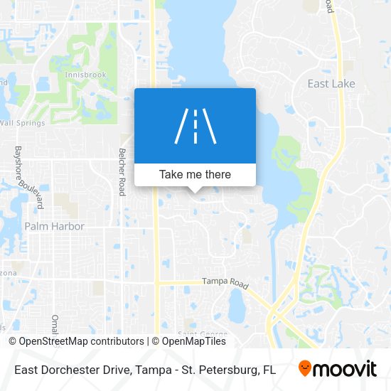 East Dorchester Drive map