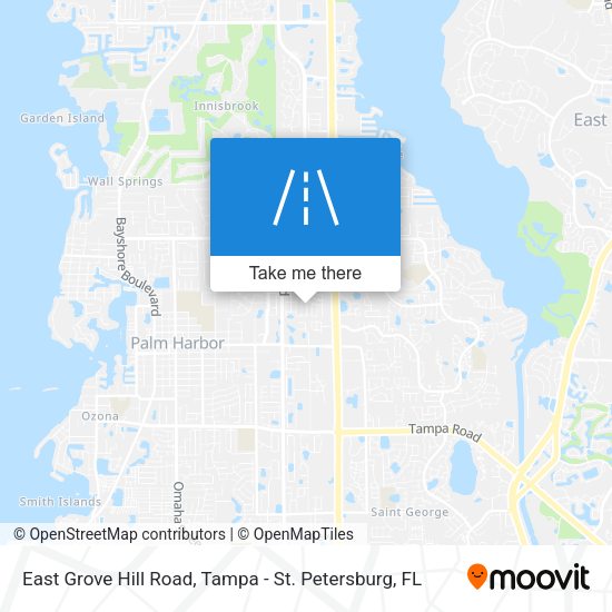 Mapa de East Grove Hill Road