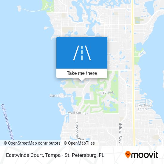 Eastwinds Court map