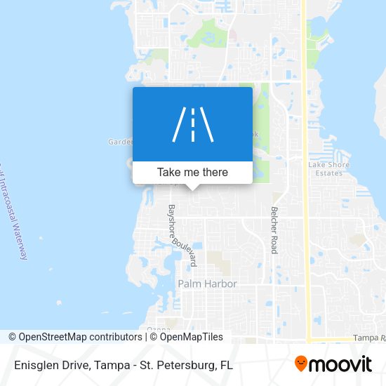 Enisglen Drive map