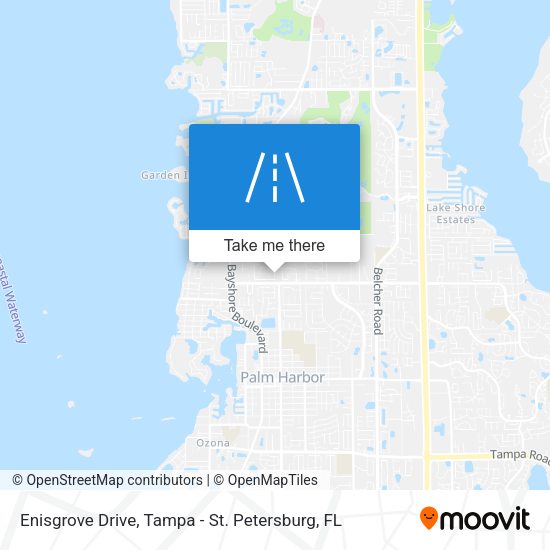 Mapa de Enisgrove Drive