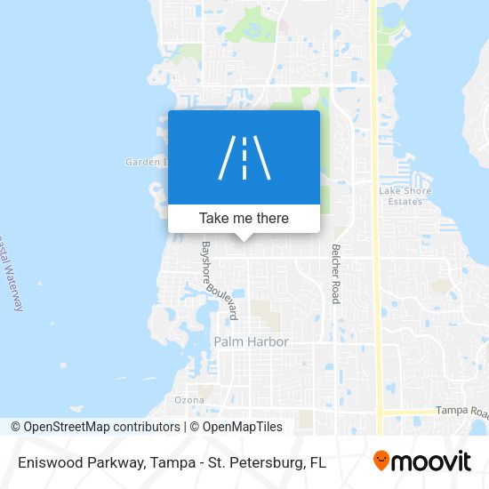 Eniswood Parkway map