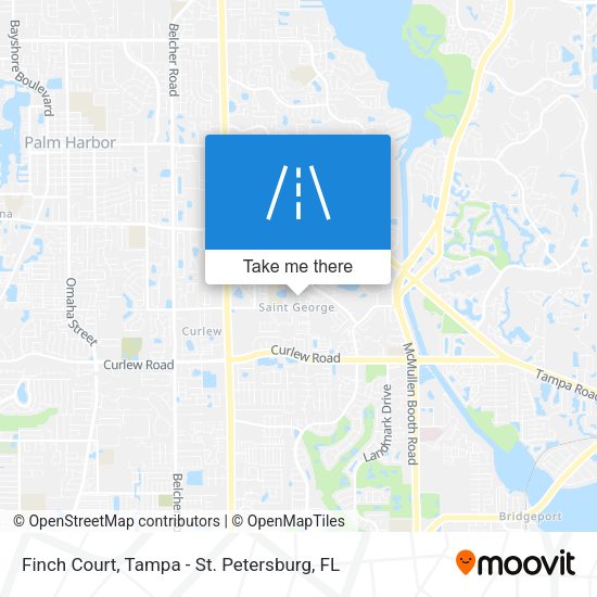 Finch Court map