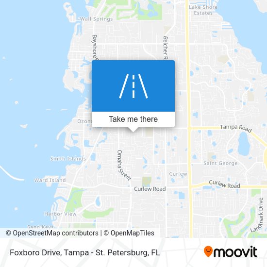 Foxboro Drive map