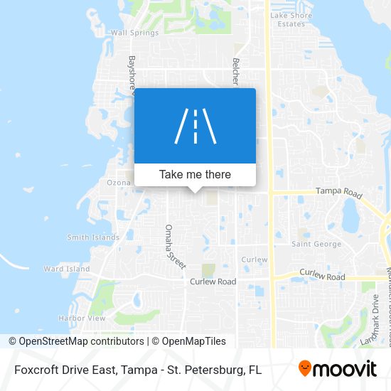 Mapa de Foxcroft Drive East