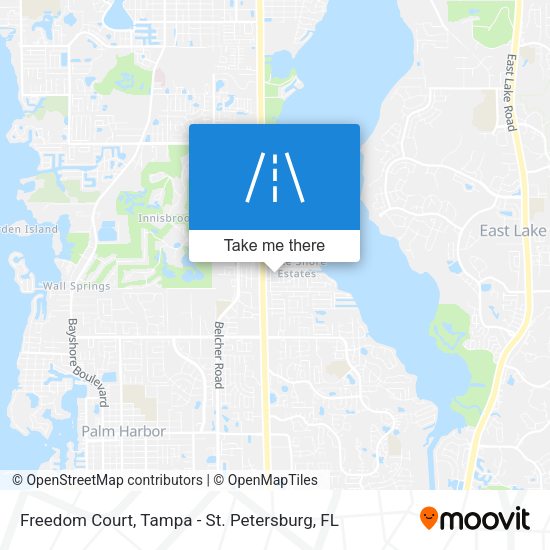 Mapa de Freedom Court
