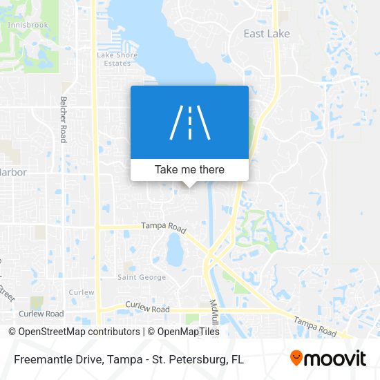 Mapa de Freemantle Drive