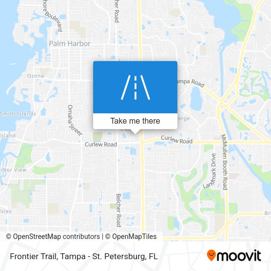 Frontier Trail map